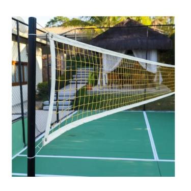 Imagem de Rede de peteca 4 metros + 3 petecas oficial - VMB SPORTS