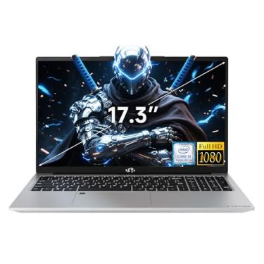 Imagem de NIMO 17.3" FHD-Business-Laptop, 6 Core I3-1215U 32GB RAM 1TB SSD (Beat R5 7520U, Up to 4.4GHz) Student Computer with 65W Type C Backlit KB Fingerprint, for Home and Work
