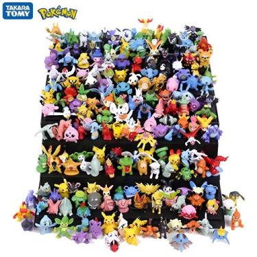 Imagem de Boneco Pokémon Pikachu - Figura de Ação Colecionável (2-3cm), 144pcs n