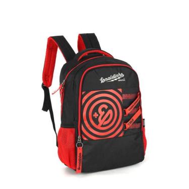 Imagem de Mochila costas escolar juvenil up4you by enaldinho ms49451up, VERMELHO