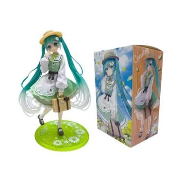 Imagem de Hatsune Miku Figura de moda Country Ver. PVC 18CM Anime Figuras de açã