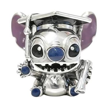 Imagem de Charm Beads DIY Da Disney Mickey Minnie Stitch Angel Para Pulseira Fem