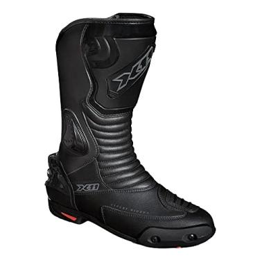 Imagem de Bota X11 Race Track Cano Longo Couro Motociclista Motoqueiro (Padr?o, BR, Adulto, Num?rico, 43)