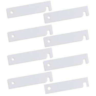 Imagem de 8 peças WE3M51 WE3M52 Substituição de Rolamento de Rolamento de Secador de Roupas, Peças de Rolamento de Tambor para Secadores GE, Baixo Ruído (Branco)