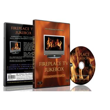 Imagem de Fire DVD - Fireplace TV Jukebox - choose out of 9 Fires with the Sounds of Flames and Burning Wood
