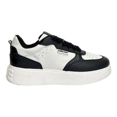 Imagem de Tênis Petite Jolie Start Feminino PJ7537 Branco/Preto-Feminino