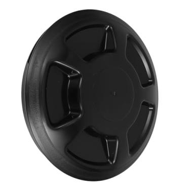 Imagem de OSOLADY Tampa de balde de bebidas isolada à prova de vazamento, tampa dispensadora de chá de leite para integração perfeita, capa de substituição de plástico fácil de limpar para lojas de chá