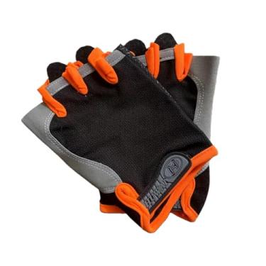 Imagem de Luvas esportivas antiderrapantes de meio dedo | 1 par para fitness, treinamento unissex, respirável e de secagem rápida para ciclismo ao ar livre | para homens e mulheres