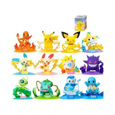 Imagem de Conjunto De Brinquedos Da Série De Animes Pokémon Para Crianças, 12 Es