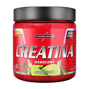 Imagem de Creatina Hardcore - 350g Limão - Integral Médica-Masculino