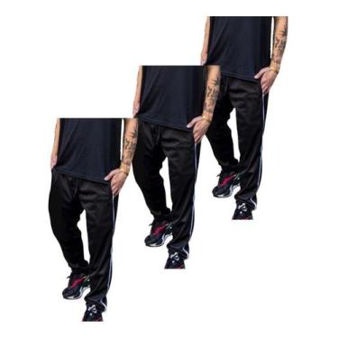 Imagem de Kit 3 Calças Tecido Forrado Modelo Slim Skinny Esportiva 082 - J94 Con