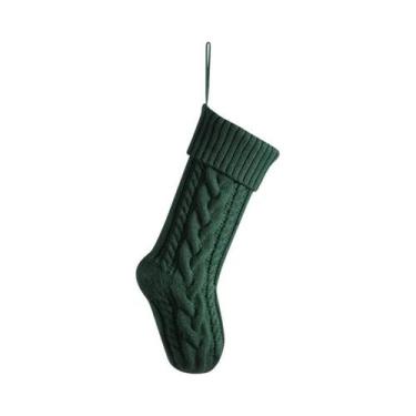 Imagem de Meias De Natal De Tricô Grande Para Crianças Decorações De Festa Em Fa