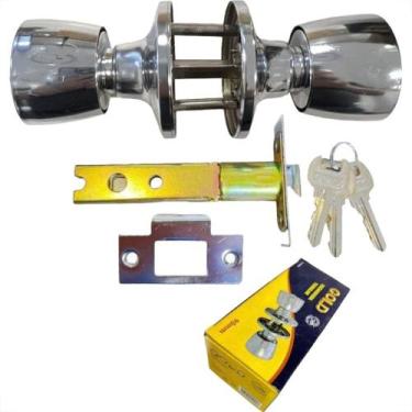 Imagem de Fechadura Gold Divisoria Tubular Cromada - Sft 050001