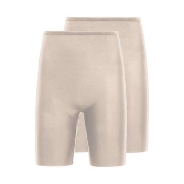 Imagem de Kit com 2 Bermudas Feminina Modeladora Triumph 24773, Rosa, P