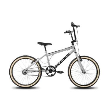 Imagem de Bicicleta Infantil Alumínio Aro 20 BMX com Freio V-Brake - KOG, Prata,