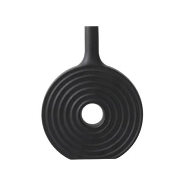 Imagem de Vasos de cerâmica para decoração de sala de estar, arranjo de flores, armário de TV, mesa de jantar, arranjo de flores, vaso de mesa (B)