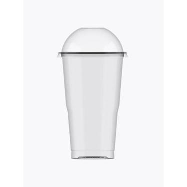 Imagem de Copo Crystal Bello 200 Com Tampa Bolha Com 320 Und - Plastilania