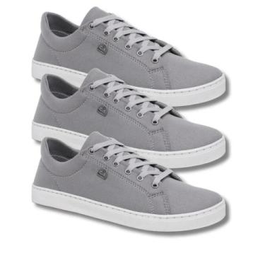 Imagem de Kit 3 Tênis Masculino Casual Ultra Confortável e Resistente - Bless Ac