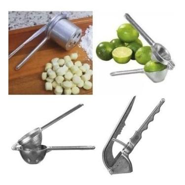 Imagem de 1 Espremedor Amassador Batata Nhoqueira Limão Alho Laranja - Promaq