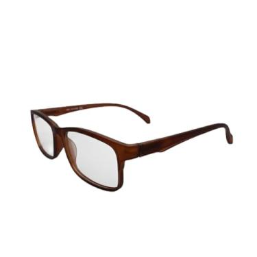 Imagem de Óculos com Filtro de Luz Azul Sem Grau – Proteção Antifadiga para Telas (Marrom)