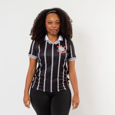 Imagem de Baby Look Corinthians Esportiva Sublimada Oficial Surf Center-Feminino