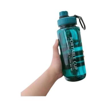 Imagem de Garrafa De Água Esportiva Grande De 1 Litro À Prova De Vazamentos, Cop