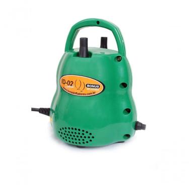 Imagem de Inflador De Balão Id-02 Doméstic 2 Bicos Bonus Infladores 110v Verde