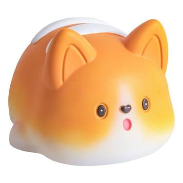 Imagem de Desenho animado de PVC Creative Baguette Dog Money Bank para crianças 