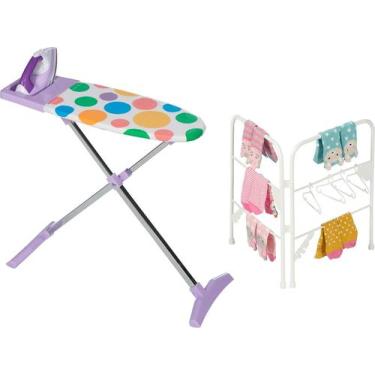 Imagem de Conjunto de passar roupa Casdon Toy - Gloome Store