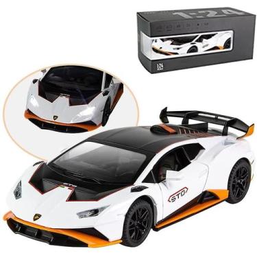 Imagem de Modelo de carro de fundição sob pressão Wekity Lamborghini Hura escala