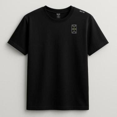 Imagem de Camiseta Quadra Futebol de Algodão Egípcio e Poliamida com Proteção UV