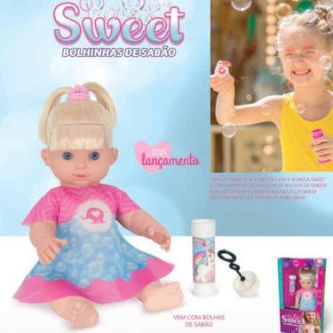 Imagem de Boneca Sweet Bolinha de Sabão REF.828 - MILK