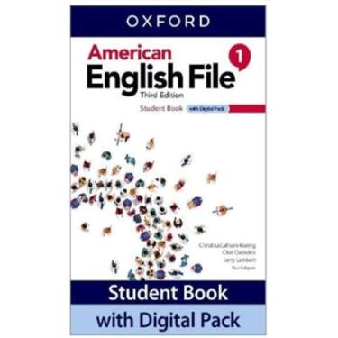 Imagem de American english file 1 sb w digital pack 3rd ed - OXFORD, 3
