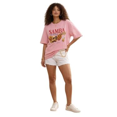Imagem de Tshirt Média Farm Rio Samba de Roda-Feminino