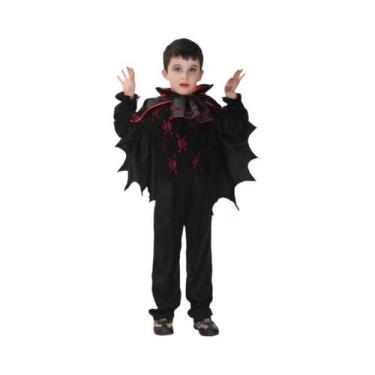 Imagem de Fantasia De Vampiro Para Crianças Para O Halloween, Traje Assustador P