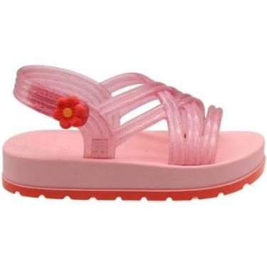 Imagem de Sandália Infantil Zaxynina Pretty Tiras Brilhantes Menina-Feminino