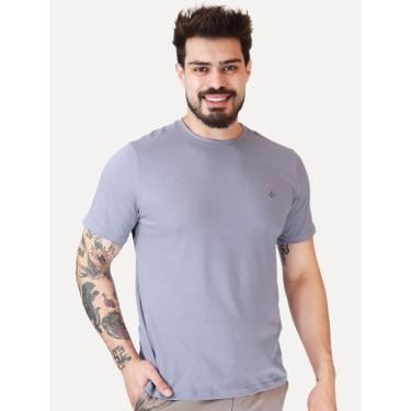 Imagem de Camiseta Dudalina Masculina Essentials Modal Logo Lilás-Masculino