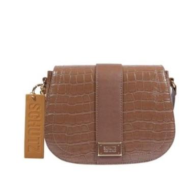 Imagem de Bolsa Schutz Tiracolo Marrom-Feminino