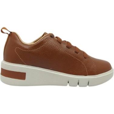 Imagem de Tênis Feminino Casual Clássico Dia a Dia Passeio Trabalho Urbano Anatômico Ultra Conforto Usaflex Am-Feminino