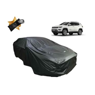 Imagem de Capa de Cobrir Carro Jeep Compass Impermeável Forrada - Kahawai Capas 