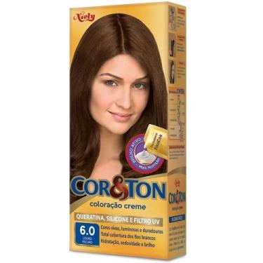 Imagem de Tintura Cor E Ton Mini Kit N6.0 Louro Escuro - LOREAL TINTURA