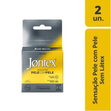 Imagem de Camisinha Jontex Sensação Pele com Pele 2 unidades - RECKIT PERFUMARIA