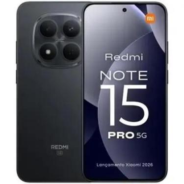 Imagem de Smatphone Xiaomi Redmi Note 15 Pro 5G 256GB 8GB Preto Preto, 256GB, Pr
