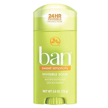 Imagem de Desodorante Antitranspirante Sólido Ban Sweet Simplicity, Branco, Miami, 73 g