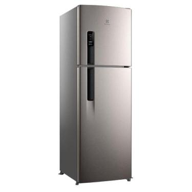 Imagem de Geladeira Electrolux Frost Free 380 Litros IF41 Inox AutoSense Inverte