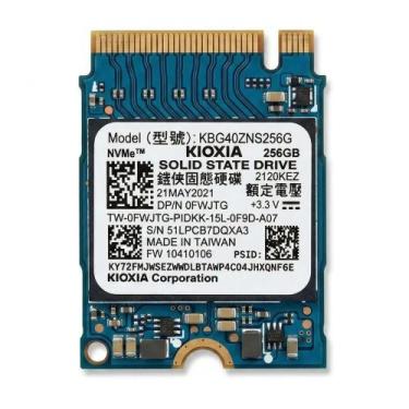 Imagem de SSD M.2 256GB Kioxia M.2 2230 NVMe PCIe Gen3 x4 Leitura 2300MB/s e Gra