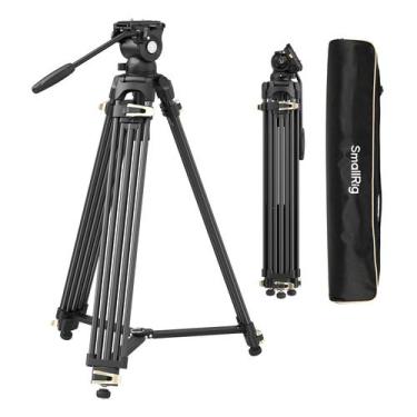 Imagem de Tripé SmallRig AD-01S Pesado com Cabeça Fluida de 187 cm
