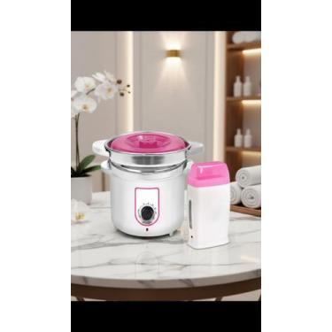 Imagem de Kit Depilação Termocera 400g e Aquecedor Roll-on Bivolt - Congratulati
