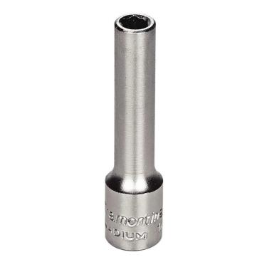 Imagem de Soquete Sextavado Longo em Aço Cromo Vanádio 7 mm - Encaixe 1/4" Tramontina PRO Tramontina