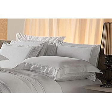 Imagem de Plumasul Fronha Premium Harmonious White 100% Algodão 230 Fios 50x90cm